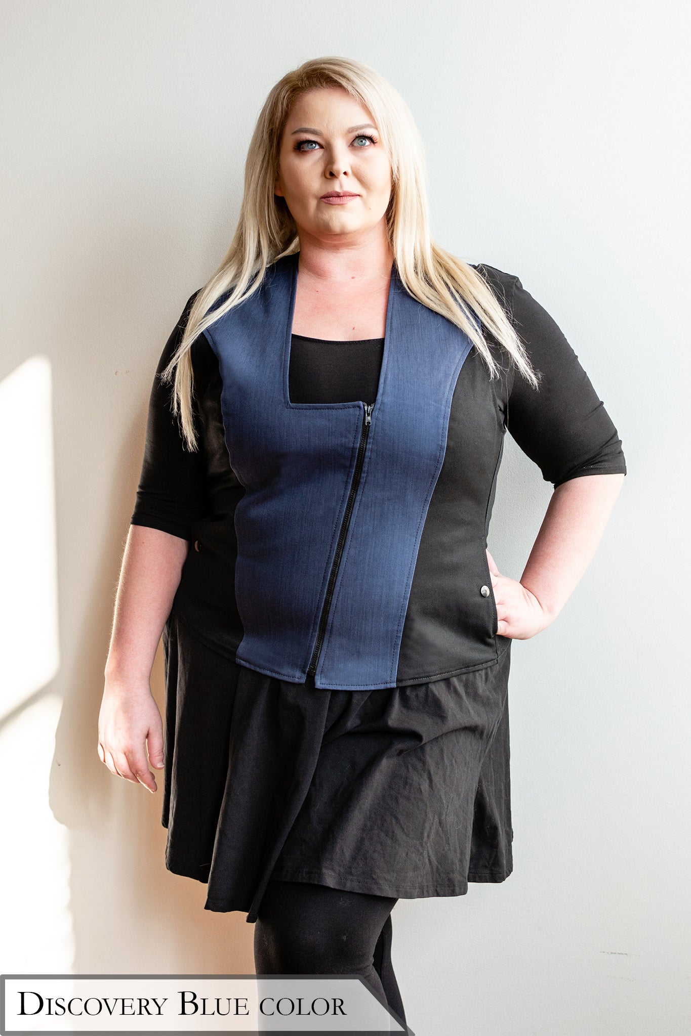 Starfleet 2293 Vest - Discovery Blue [Womens]